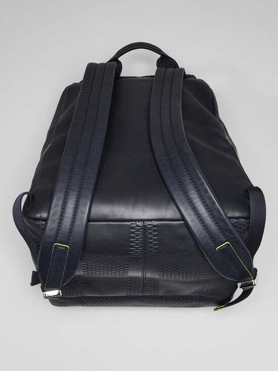 Louis Vuitton Blue Damier Infini Ebmossed Leather America\'s Cup 2017 Apollo ... main image 5
